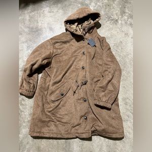 NWT Filson Mohair Womens Parka Winter Coat Brown Jacket 695